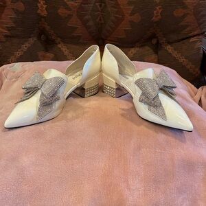 Jeffrey Campbell Formal Rhinestone Flat Shoes